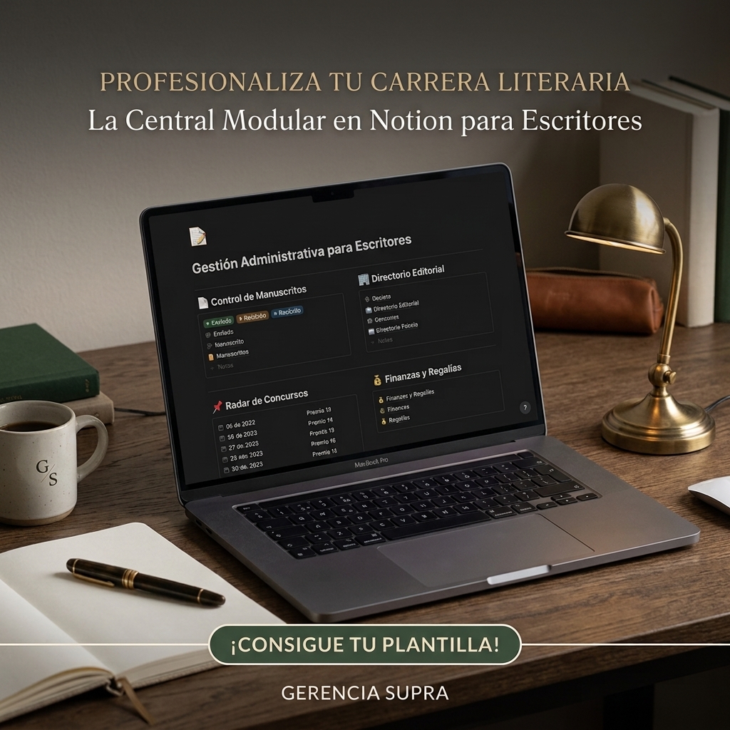 Gestión administrativa para escritores
